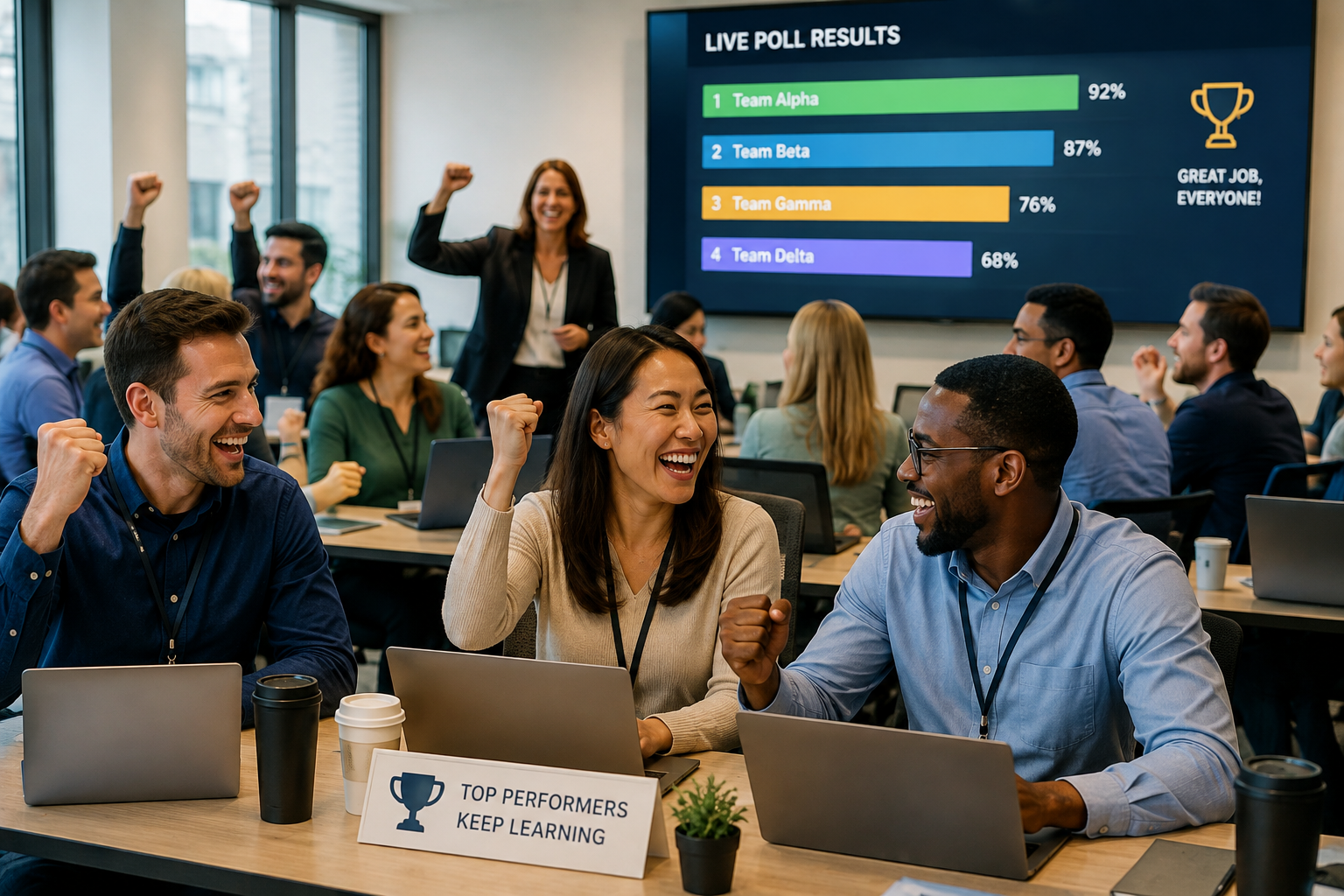 Wake Up Your Audience with Interactivity